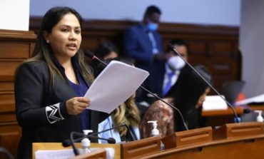 Heidy Juárez: "Yo no estoy de acuerdo con el adelanto de elecciones"