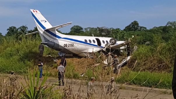 Loreto: confirman muerte de un pasajero tras despiste de avioneta en aeródromo