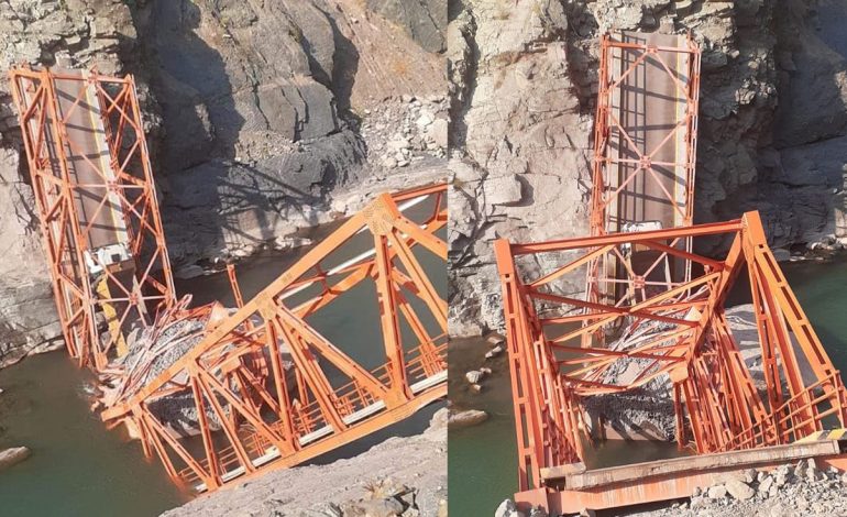 Ayacucho: colapsa puente que costó S/ 19 millones a solo un año de su inauguración
