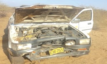 Conductor salva de morir en aparatoso accidente en Tambogrande