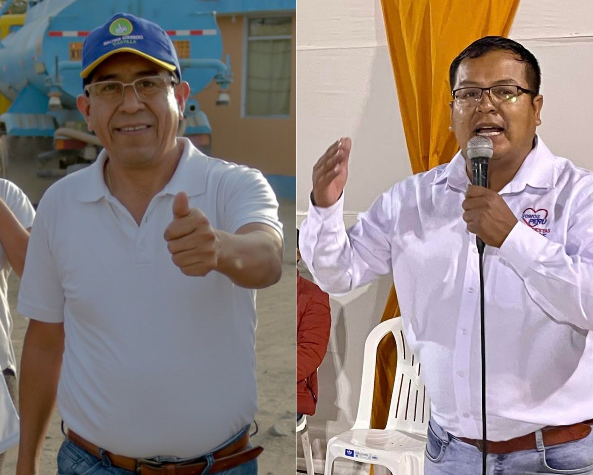 Walther Guerrero y Percy Fiestas lideran preferencias en Castilla y Veintiséis de Octubre