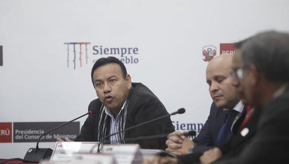 Ministro de Justicia niega que haya delito por familiares de Pedro Castillo en avión presidencial
