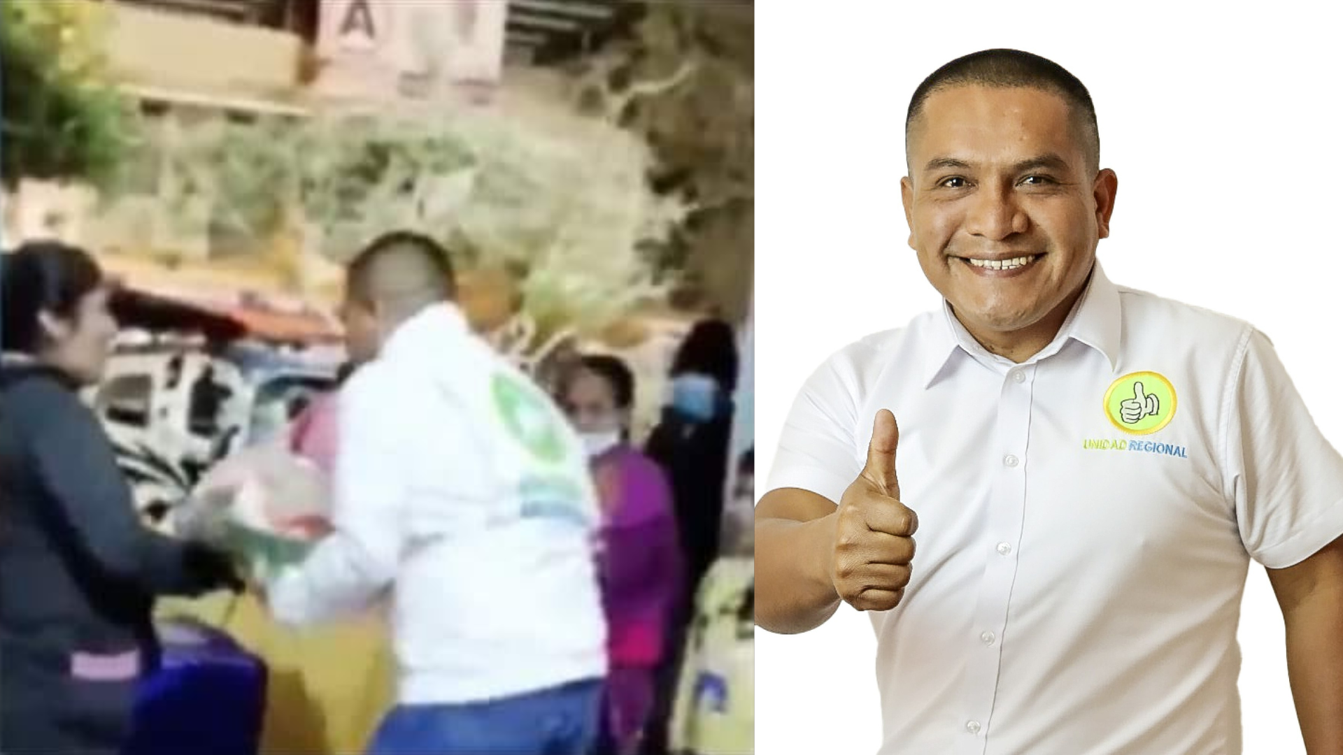 Video de entrega de canasta pone en aprietos a candidato a la alcaldía por Unidad Regional