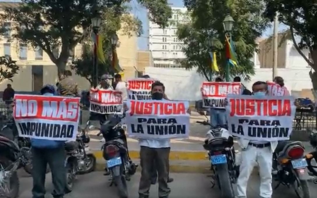 Piura: pobladores de La Unión exigen la culminación de la obra de agua y alcantarillado
