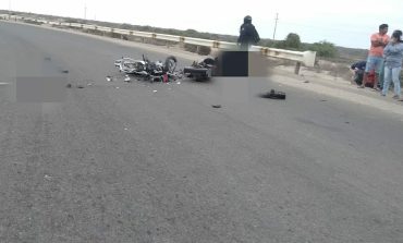 Paita: un muerto y dos heridos tras choque de motocicletas