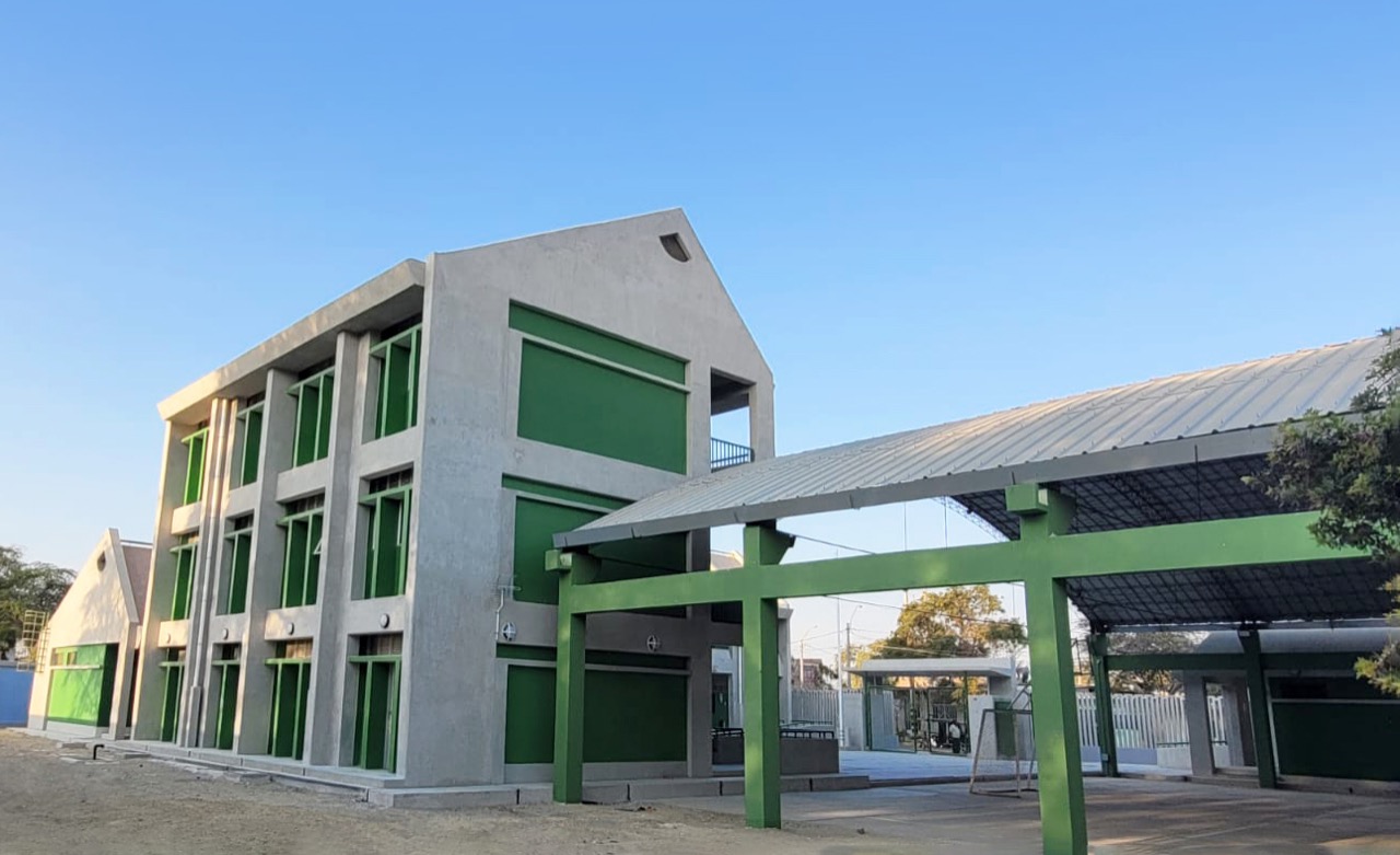 Sechura: culminan reconstrucción de la institución educativa N° 14073