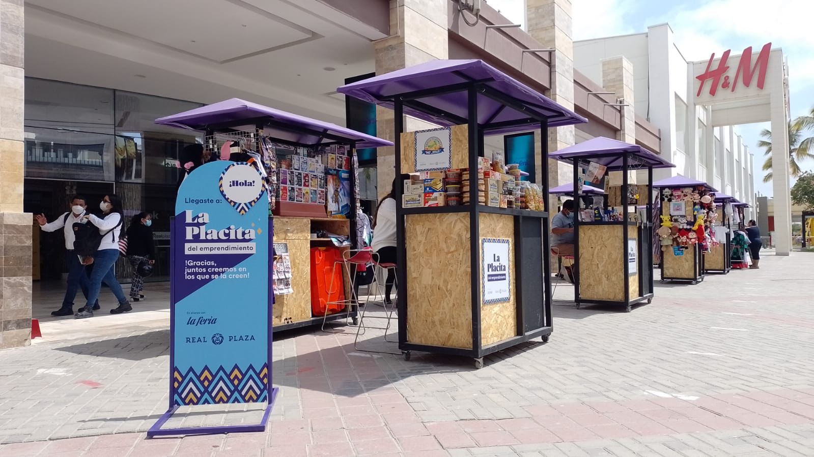 Diez emprendedores podrán exhibir sus productos en Real Plaza para continuar reactivándose