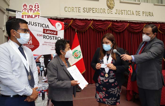 Piura: lanzan campaña "Justicia Laboral con Rostro"
