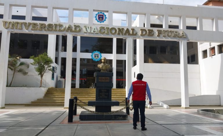 Perjuicio de S/ 1.5 millones en Universidad Nacional de Piura por irregular entrega de compensaciones