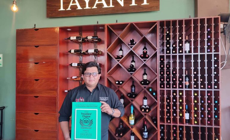 Tayanti gana premio «Tripadvisor» como mejor restaurante