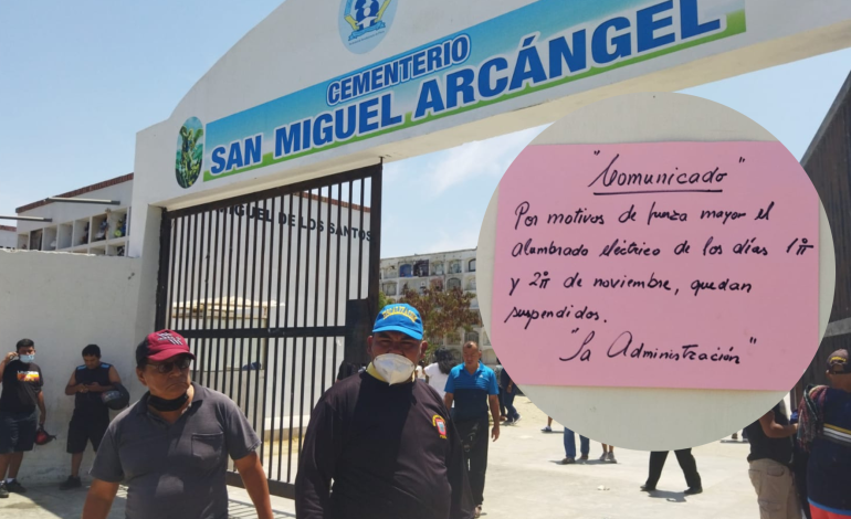 Velaciones 2022: Cementerio San Miguel Arcángel suspende alumbrado eléctrico