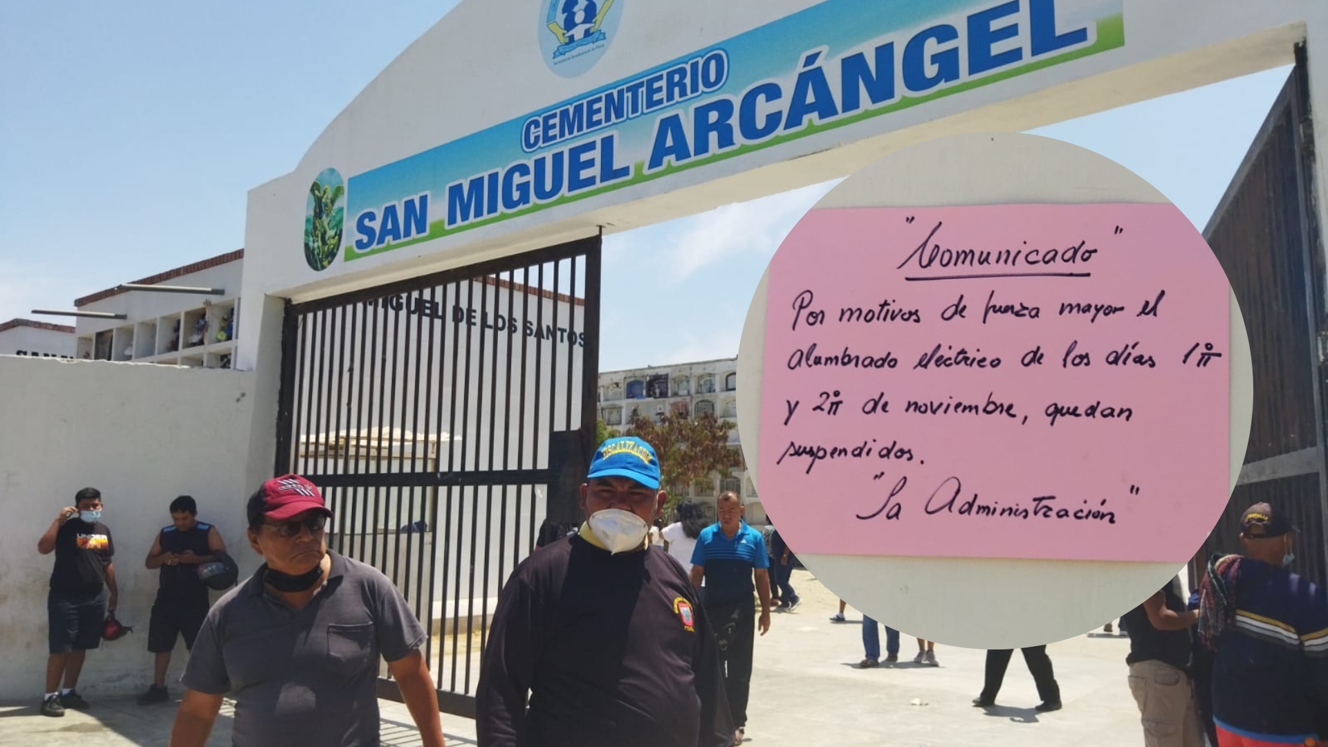 Velaciones 2022: Cementerio San Miguel Arcángel suspende alumbrado eléctrico