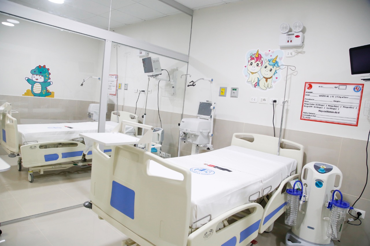 Instalan 6 camas UCI pediátricas en el hospital Santa Rosa