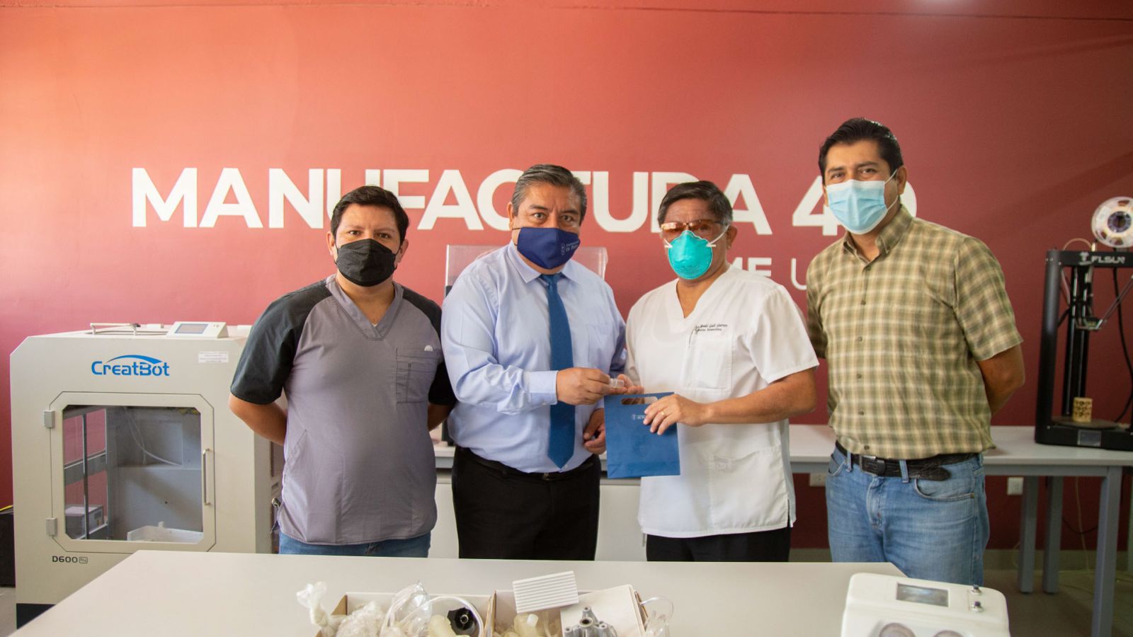 Piura: UDEP diseña y fabrica válvulas para equipos UCI del Hospital Regional