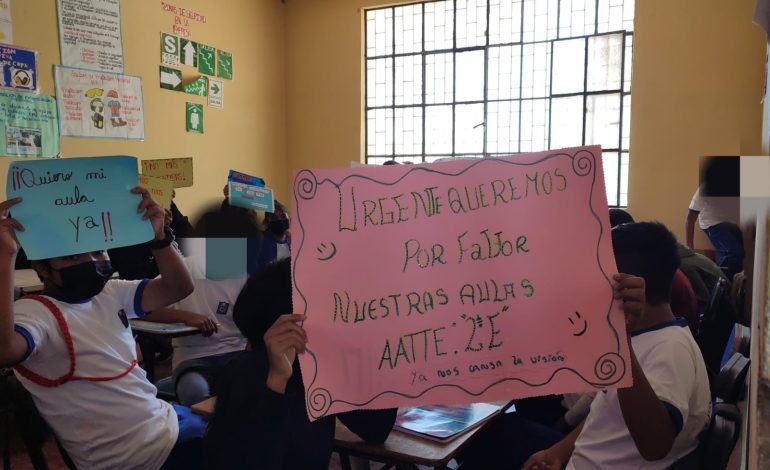 Piura: piden el envío de 16 aulas prefabricadas para escolares en Catacaos