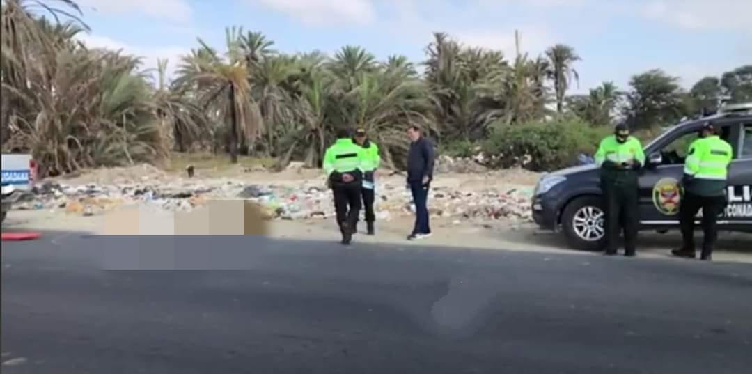 Piura: hallan cadáver de un varón en la carretera de La Unión