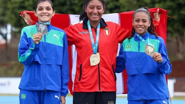 Atleta nacional gana medalla de oro en Sudamericano Sub 23