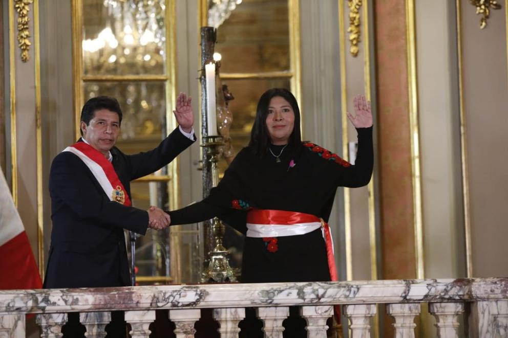 Betssy Chávez es la nueva presidenta del Consejo de Ministros