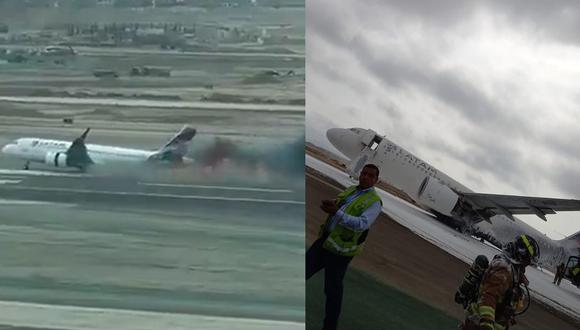 Cancelan vuelos a Piura y Talara tras accidente en aeropuerto Jorge Chávez
