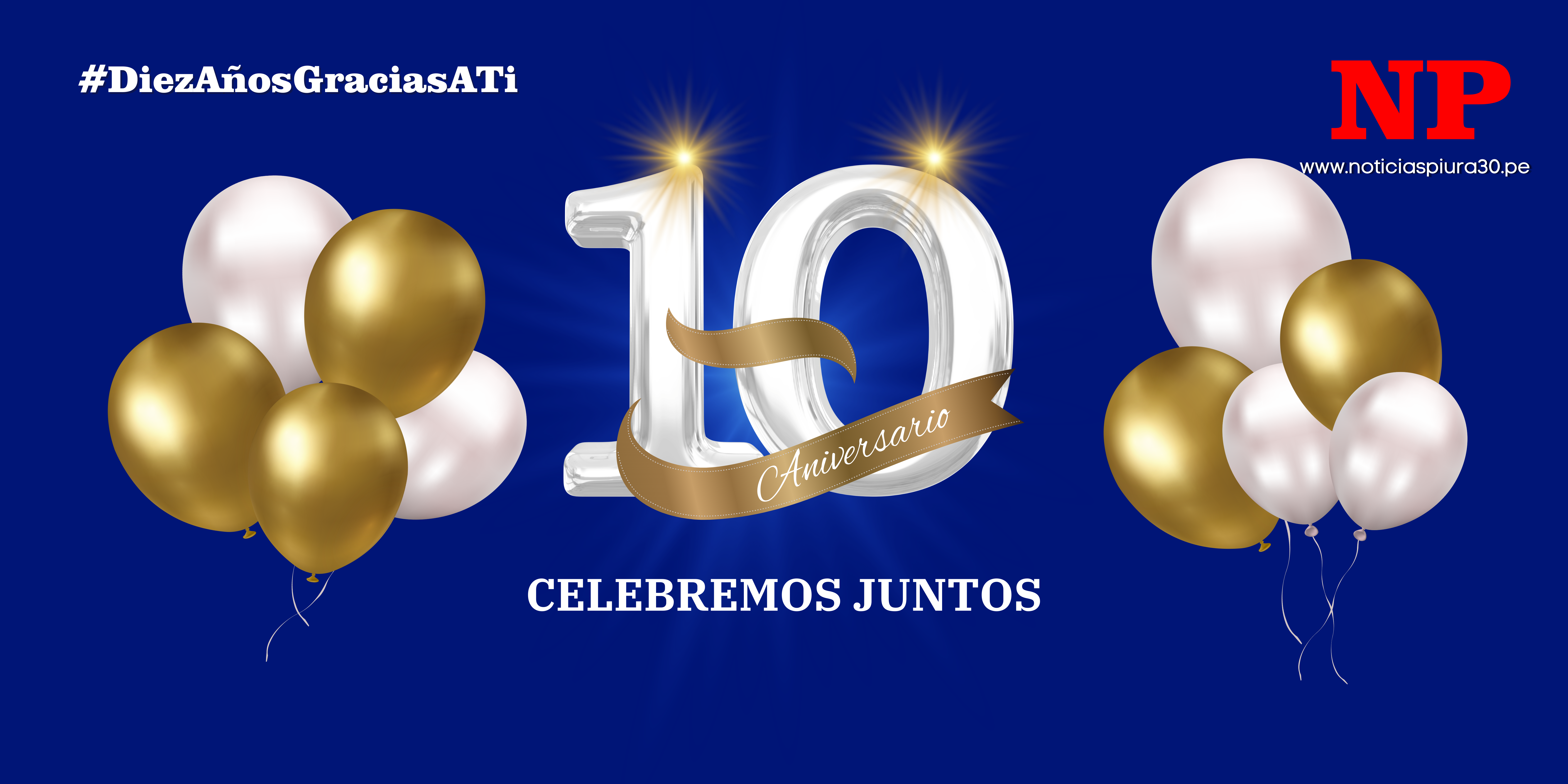 Diez años gracias a ti: ¡Noticias Piura 3.0 celebra su décimo aniversario con un gran show y sorteos!