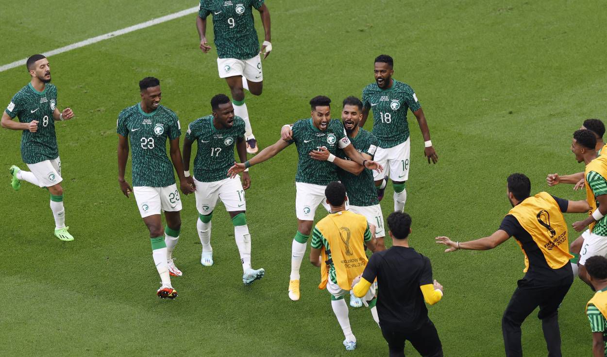 ¡Arabia Saudita dio la sorpresa en Qatar 2022! Venció 2-1 a Argentina con Messi en cancha