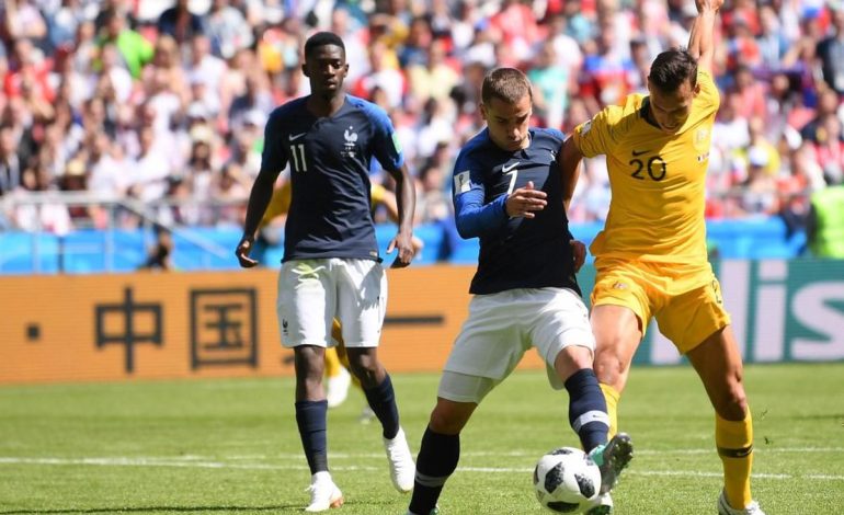 Francia se estrenó con un 4-1 sobre Australia