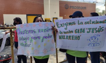 Piura: 80 escolares del CEBE Jesús Nazareno esperan la culminación de obra