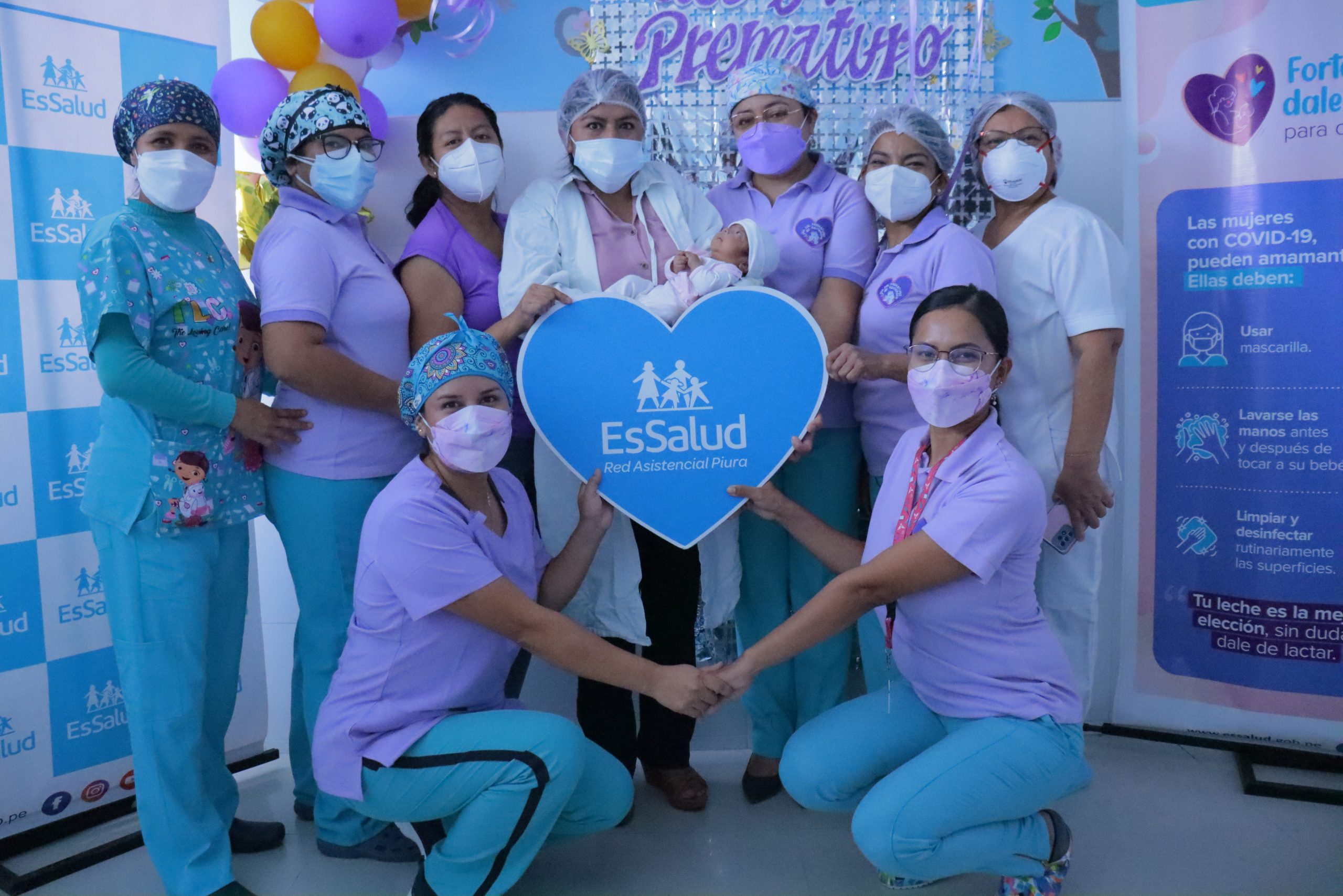 Piura: Hospital José Cayetano Heredia atiende a casi 400 bebés prematuros