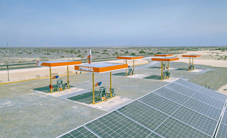 Estación de servicios en Paita opera al 100% abasteciéndose de energía de solar