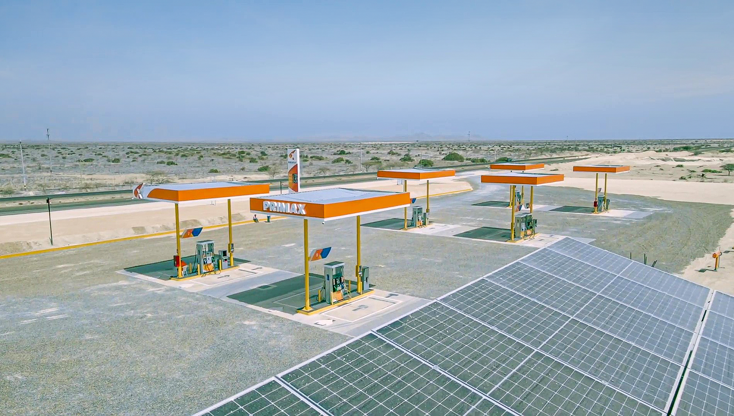 Estación de servicios en Paita opera al 100% abasteciéndose de energía de solar