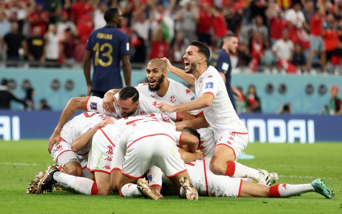 No le alcanzó: Túnez le quitó el invicto a Francia pero quedó eliminado