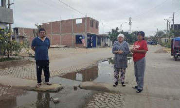 Piura: más de dos mil familias afectadas por colapso de desagüe