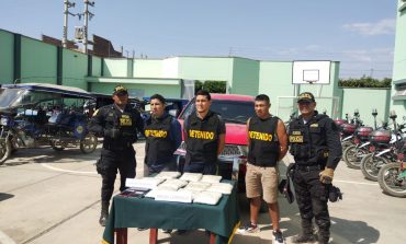 Piura: presuntos integrantes de "Los charapas de la merca" son intervenidos con droga