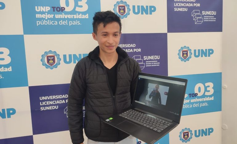 Estudiante de la UNP desarrolla software que detecta armas de fuego a través de cámaras de seguridad
