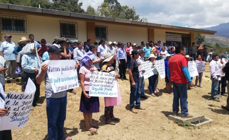Huancabamba: pobladores de La Laguna protestan y piden mejoras en el sector Salud