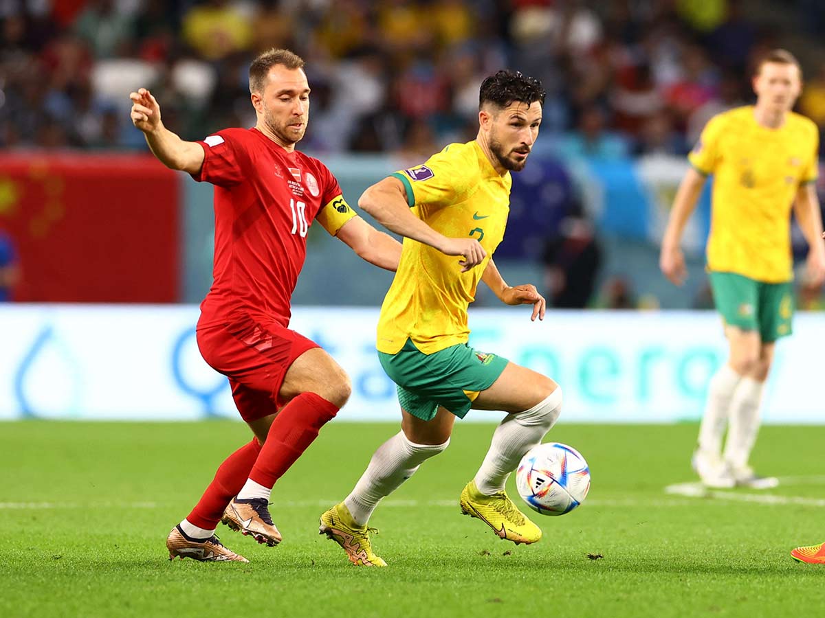 ¡Vuelve a hacer historia! Australia venció a Dinamarca y clasificó a octavos