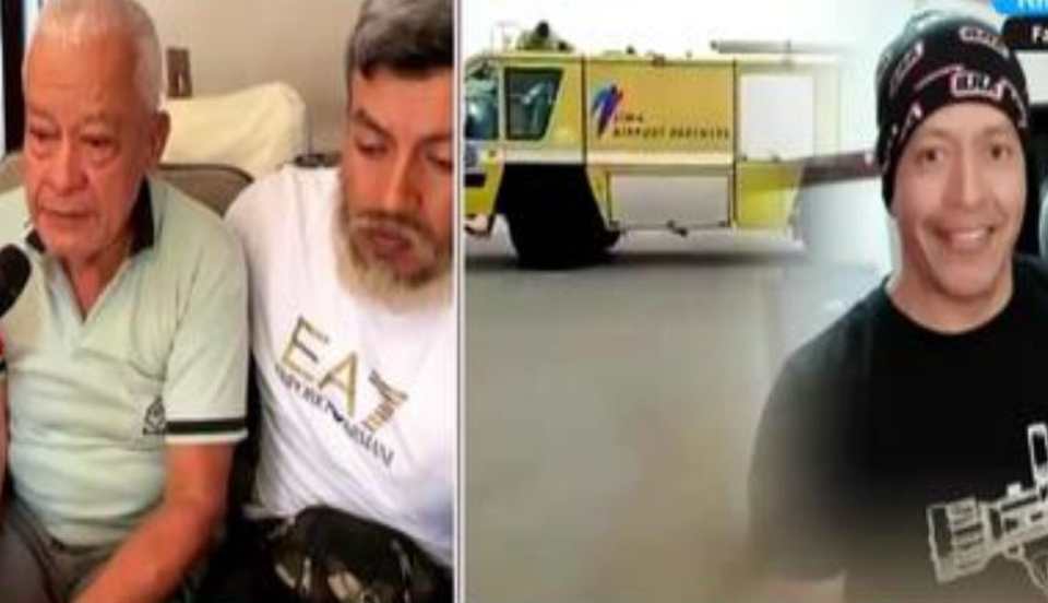 Papá de bombero fallecido en accidente de Latam estalla en llanto: “Estoy desesperado”