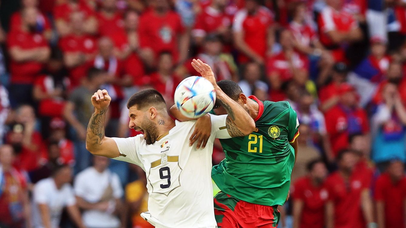 Serbia igualó 3-3 con Camerún por el grupo G