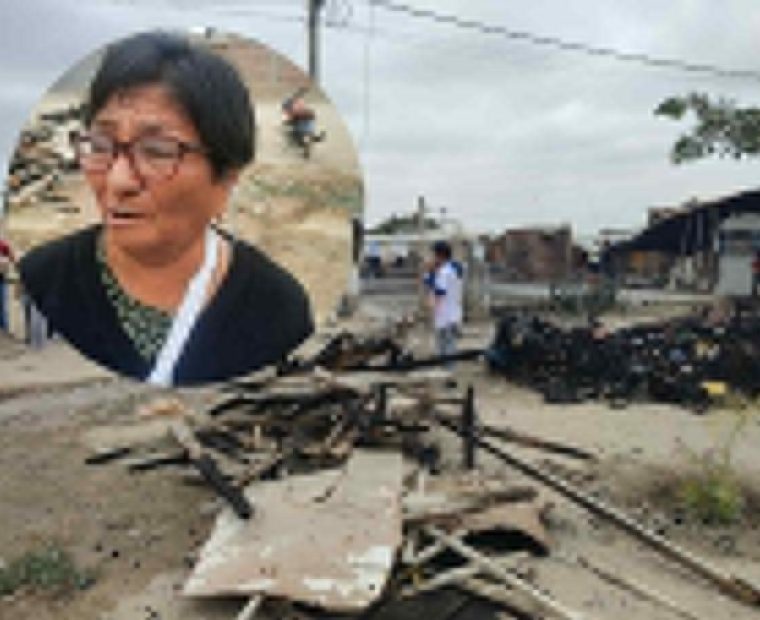 Piura: madre de familia pierde 20 mil soles durante incendio en las Praderas