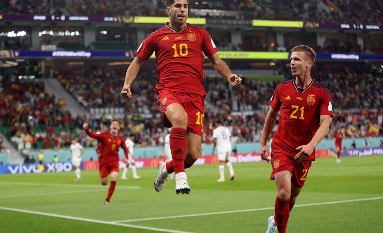 ¡Qué abuso! España goleó 7-0 a Costa Rica