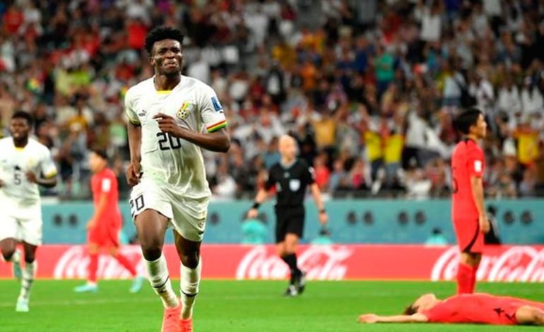 Ghana venció 3-2 a Corea del Sur en gran partido