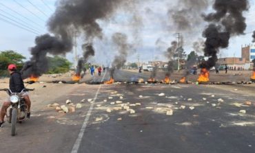 La Libertad: Policía confirmó la muerte de dos personas durante el bloqueo de carreteras