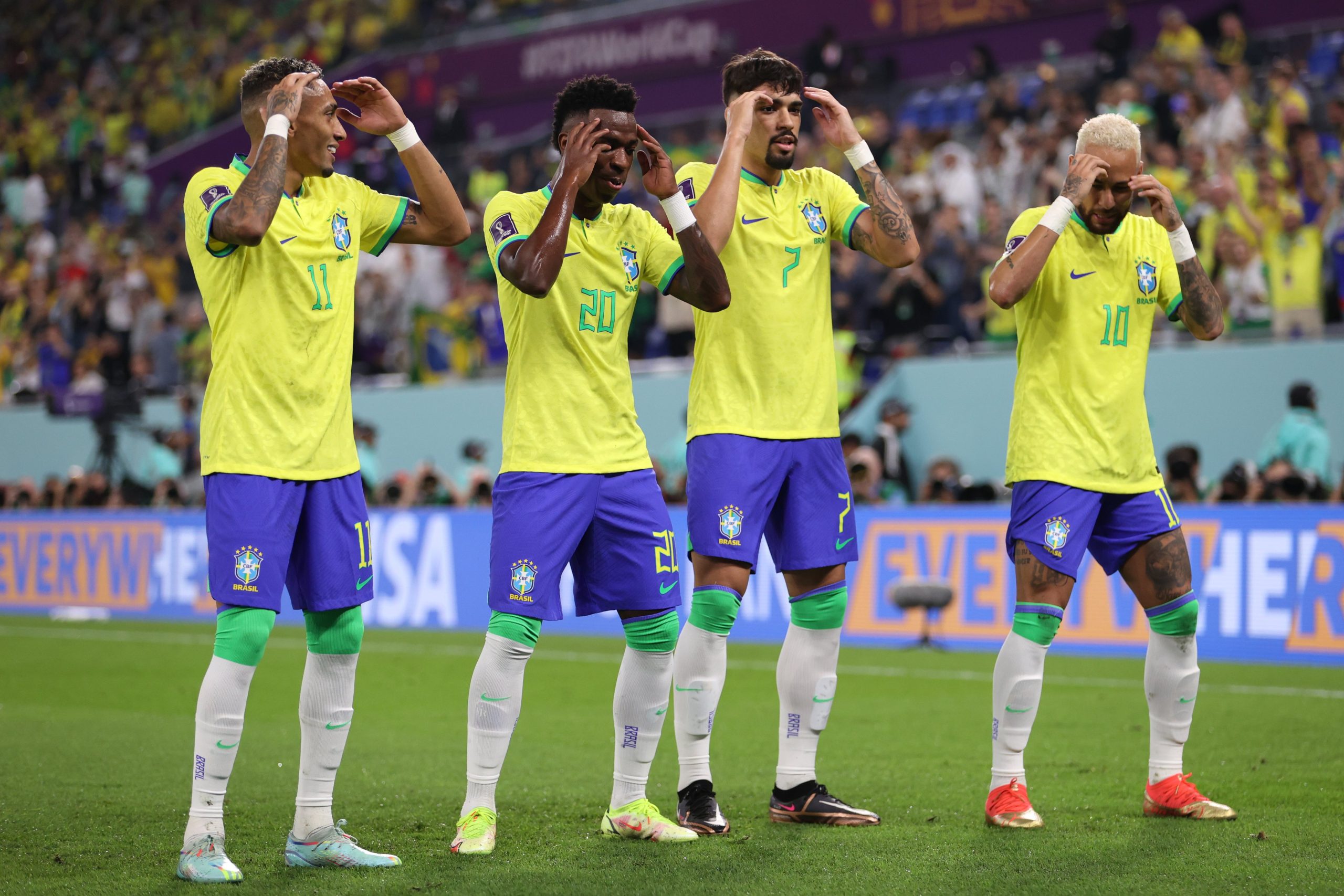 Fue un baile: Brasil vapuleó a Corea del Sur y ya está en cuartos