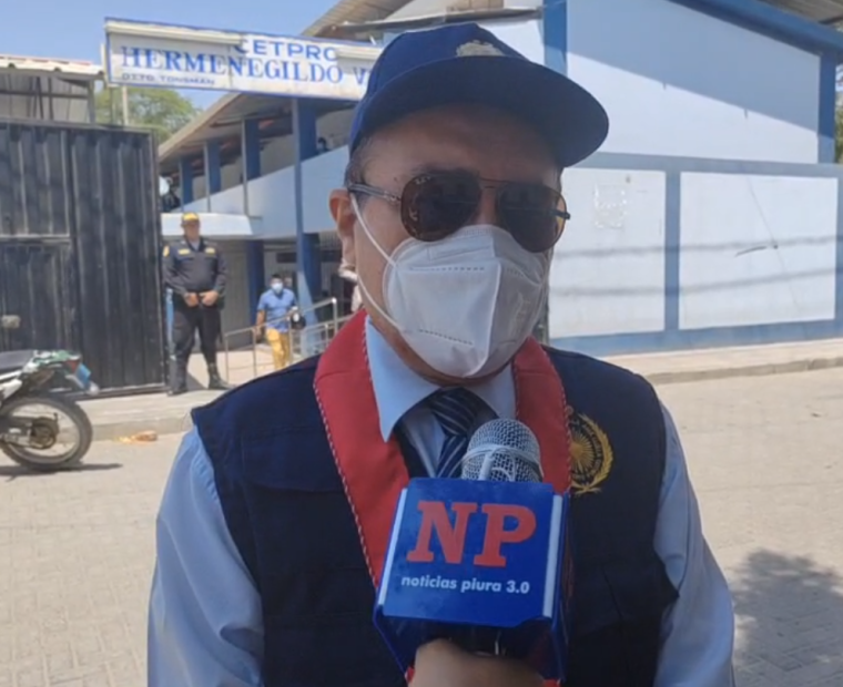 "El proceso electoral transcurre con total normalidad", dice presidente de Junta de Fiscales de Piura
