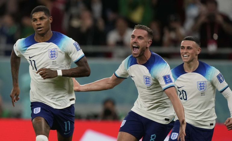  Inglaterra ganó, goleó 3-0 y gustó ante Senegal