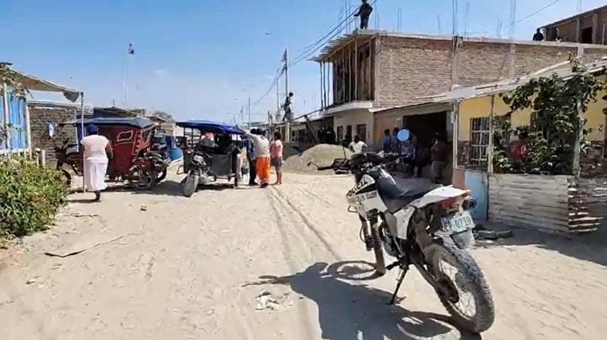 Tres personas fueron baleados en Paita