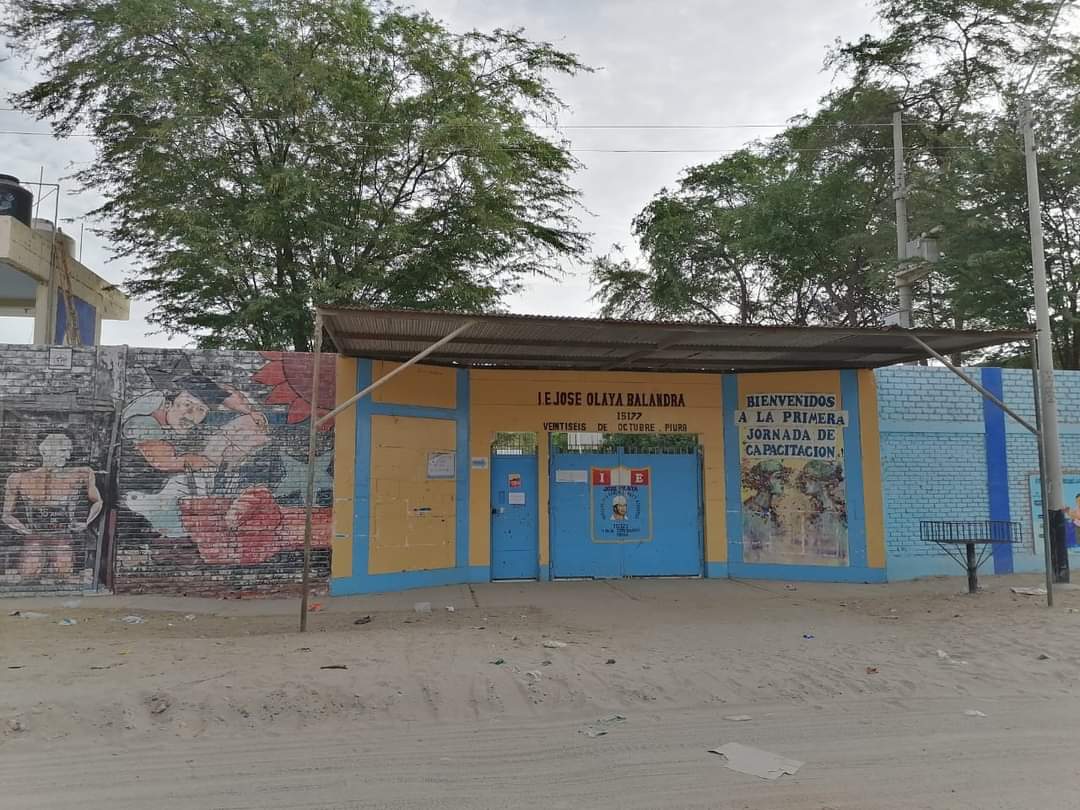 Piura: 1 700 estudiantes de la I.E José Olaya Balandra se beneficiarán con obra