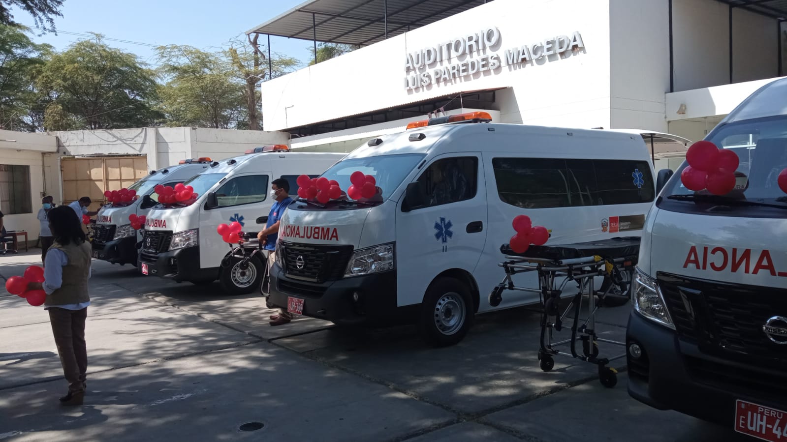 Entregan ambulancias a establecimientos de salud de Sullana, Sechura, Chulucanas y Santa Rosa