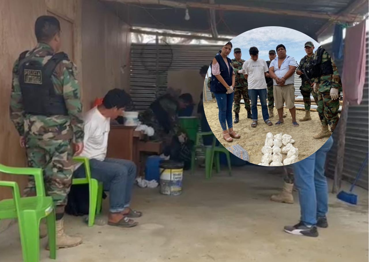 Piura: clan “Los García” son intervenidos con 30 kilos de cocaína