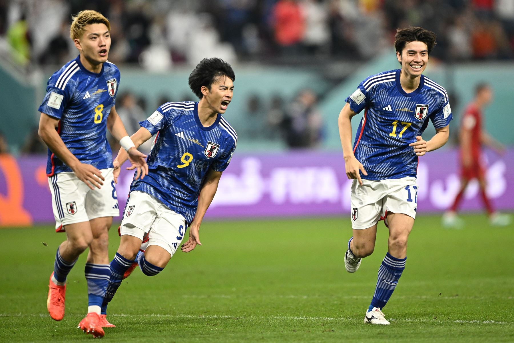Japón venció por 2-1 a España y clasificó a octavos de final de Qatar 2022